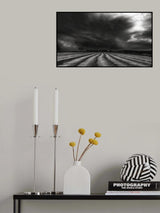 Flax Harvest Season Poster och Canvastavla