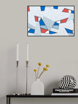 Game of lines and shapes Poster och Canvastavla