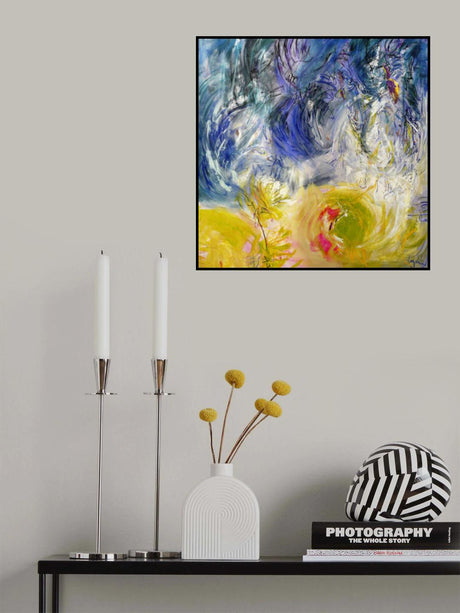 Df971join D We Light the Night Poster och Canvastavla