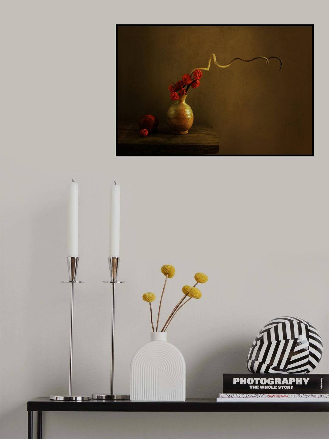 The Reds of Autumn Poster och Canvastavla