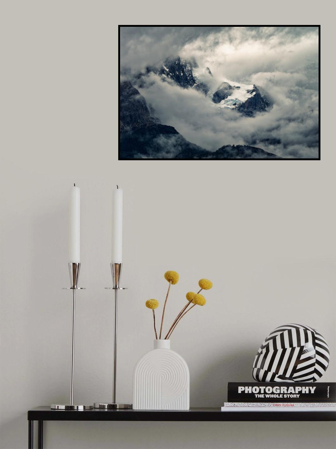 Sheltered by the clouds Poster och Canvastavla