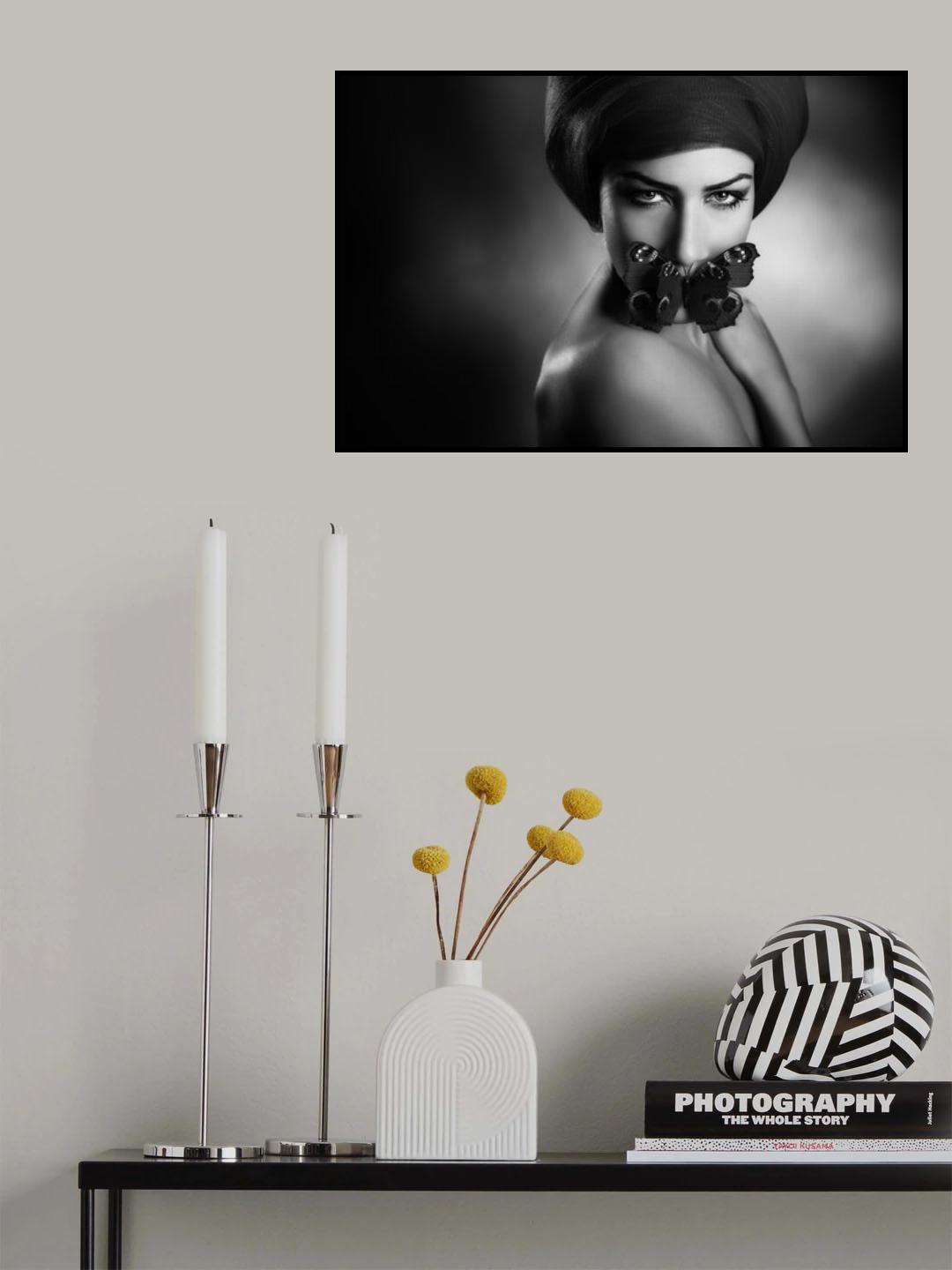 The Silence Poster och Canvastavla