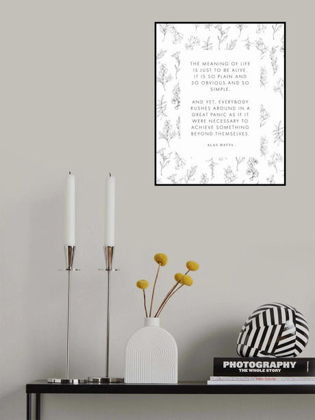 Alanwatts Poster och Canvastavla