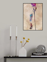 Fencing Sport Art 2 Poster och Canvastavla