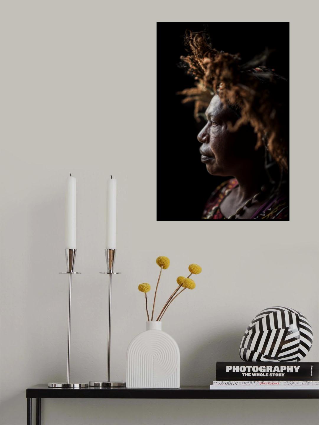 Papuan adornment Poster och Canvastavla