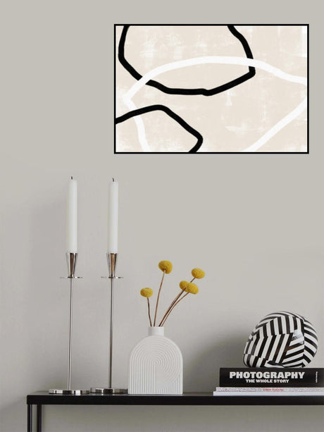 Abstracto Trio Poster och Canvastavla