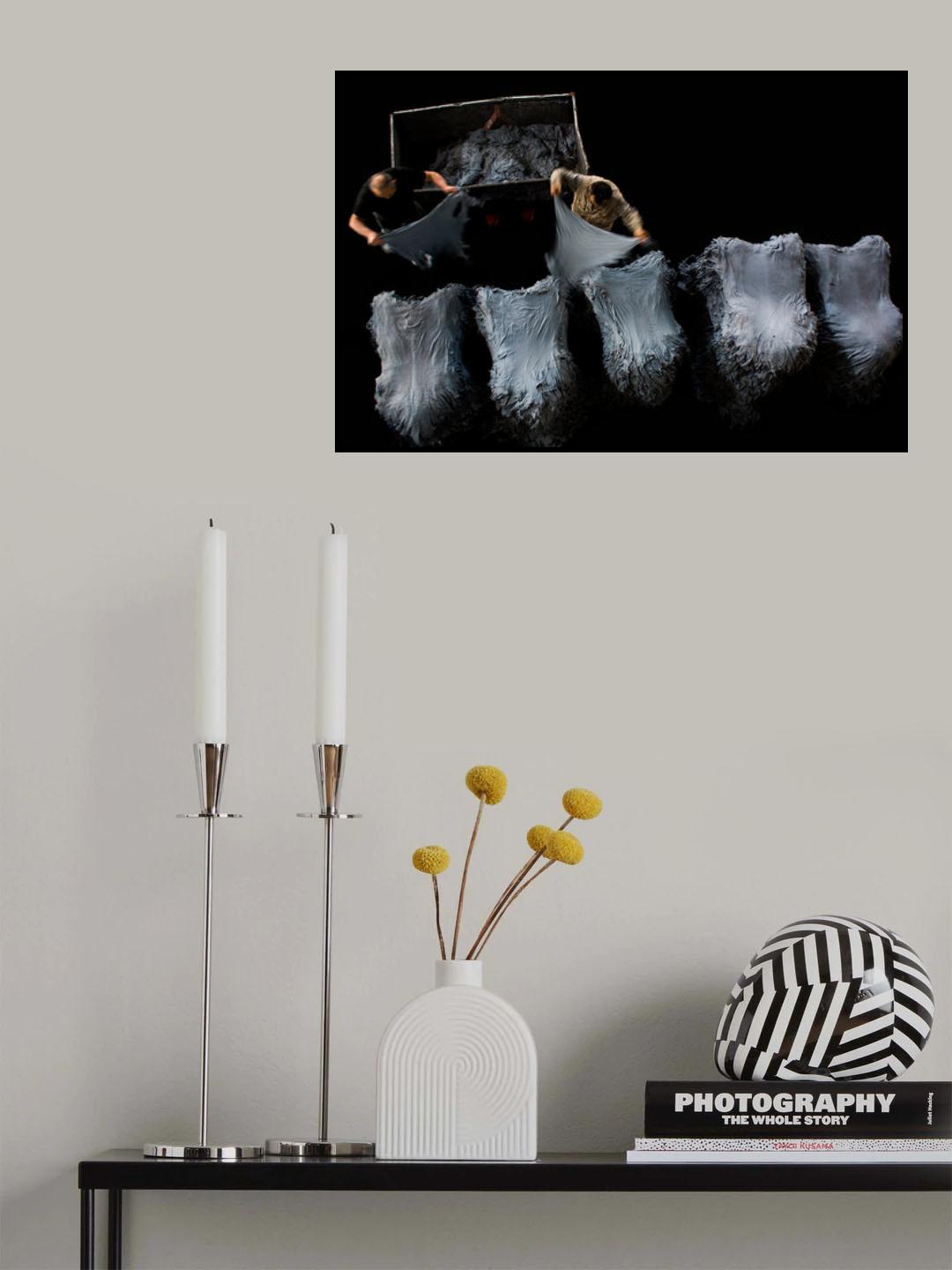 leather... Poster och Canvastavla