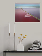 Salty tongue (Salt lake) Poster och Canvastavla