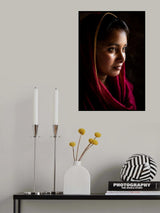 Beautiful Peasant Woman Poster och Canvastavla