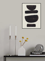 Ink Motif 33 Poster och Canvastavla