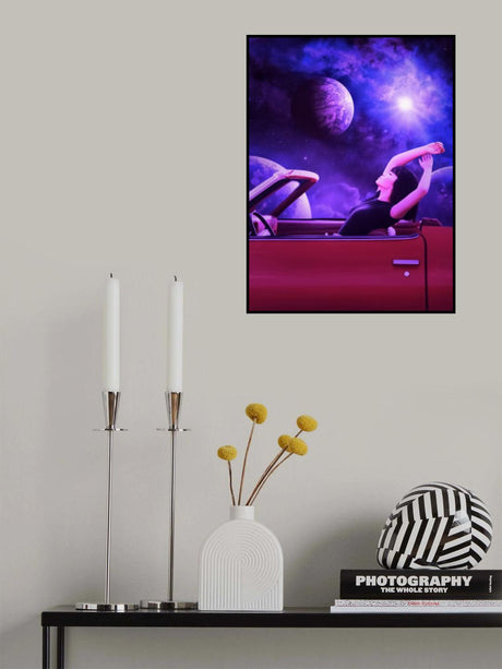 Space Trip Poster och Canvastavla
