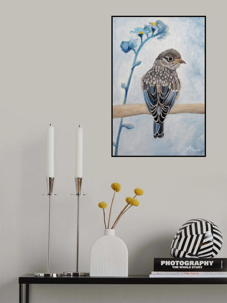 Perked and Perched Poster och Canvastavla