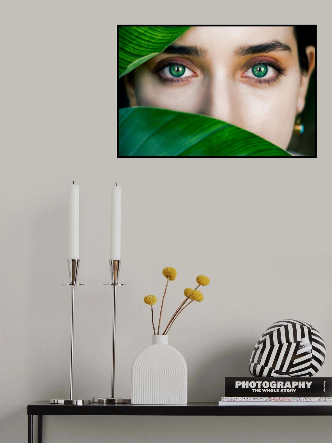 Green Eyes Poster och Canvastavla