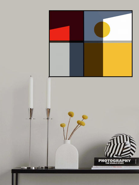 Quadrants Poster och Canvastavla