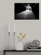 Old man walking Poster och Canvastavla