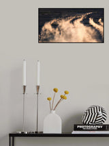 thomson gazelle in sunset Poster och Canvastavla