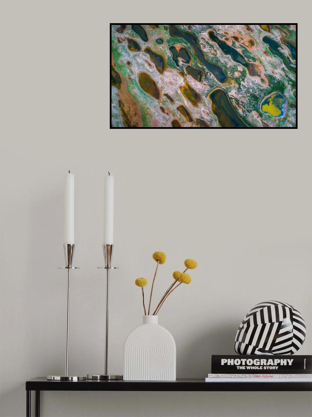 Geodetic palette Poster och Canvastavla