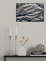 Texture of Badlands Poster och Canvastavla