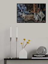 The Tea Stall Poster och Canvastavla