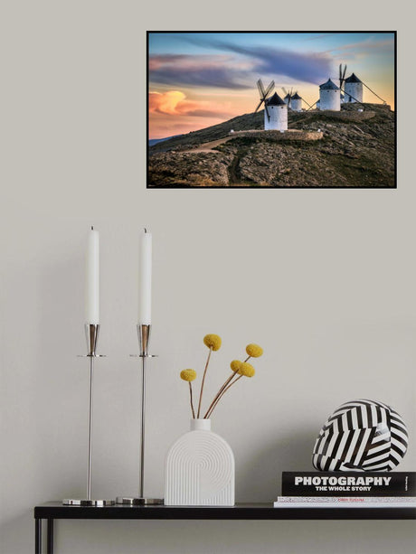 Molinos al viento Poster och Canvastavla