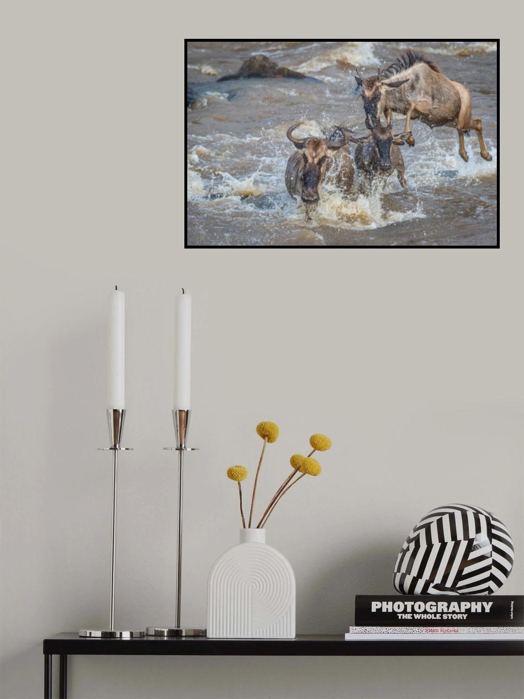 "Air Gnu"  - charter flights only Poster och Canvastavla