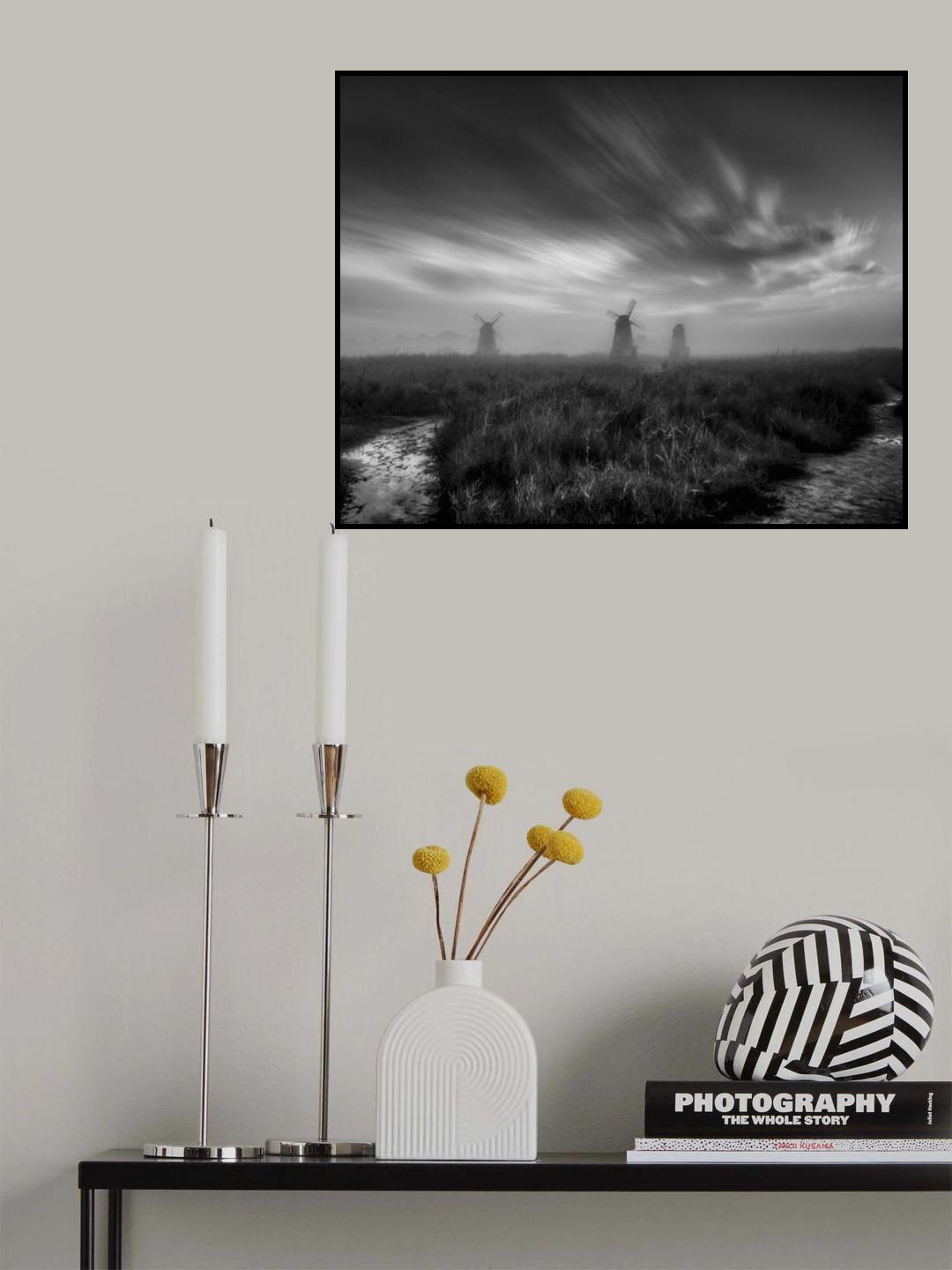 The way to the windmill Poster och Canvastavla