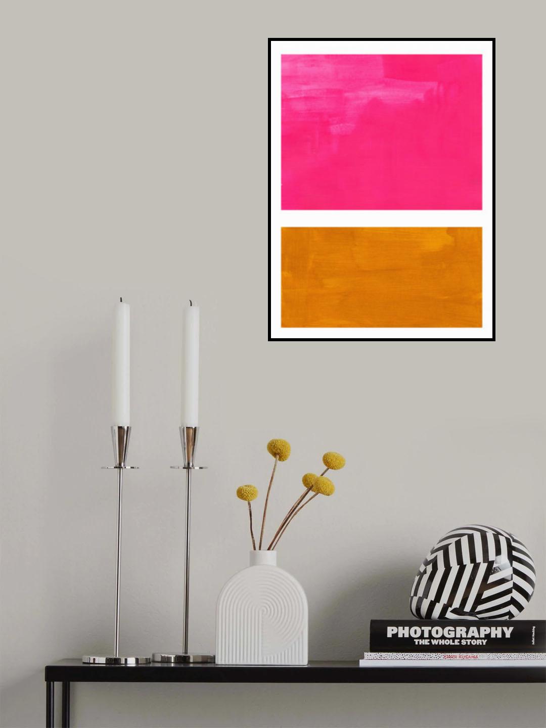 Colourfield 45 Poster och Canvastavla