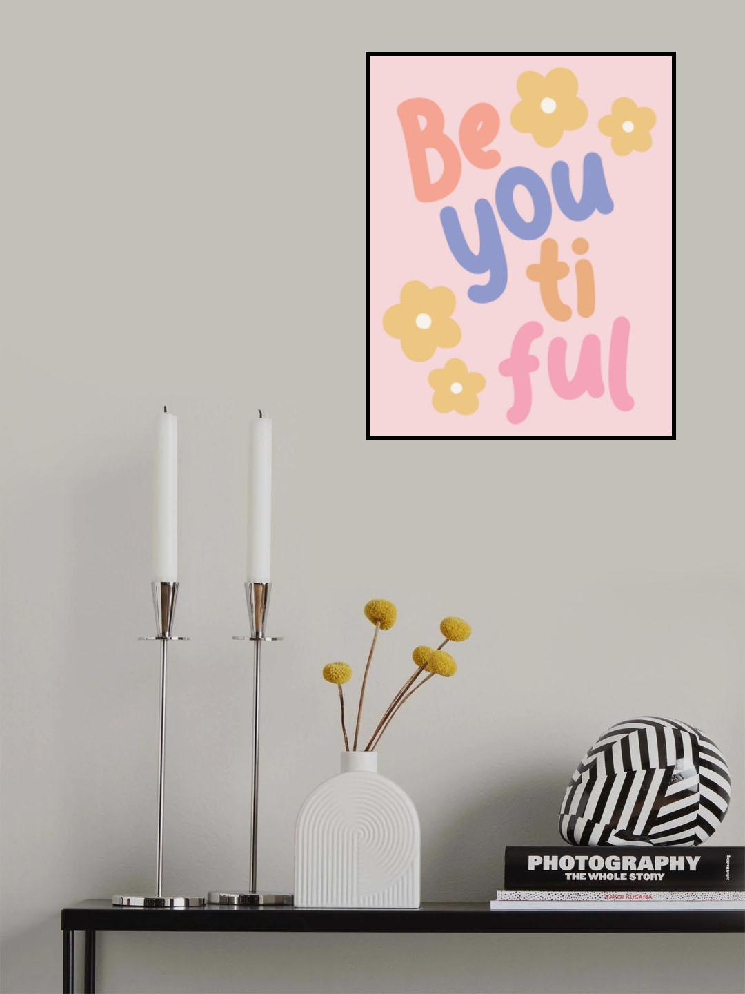 Beyoutiful Poster och Canvastavla