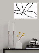 Simple Flower Poster och Canvastavla