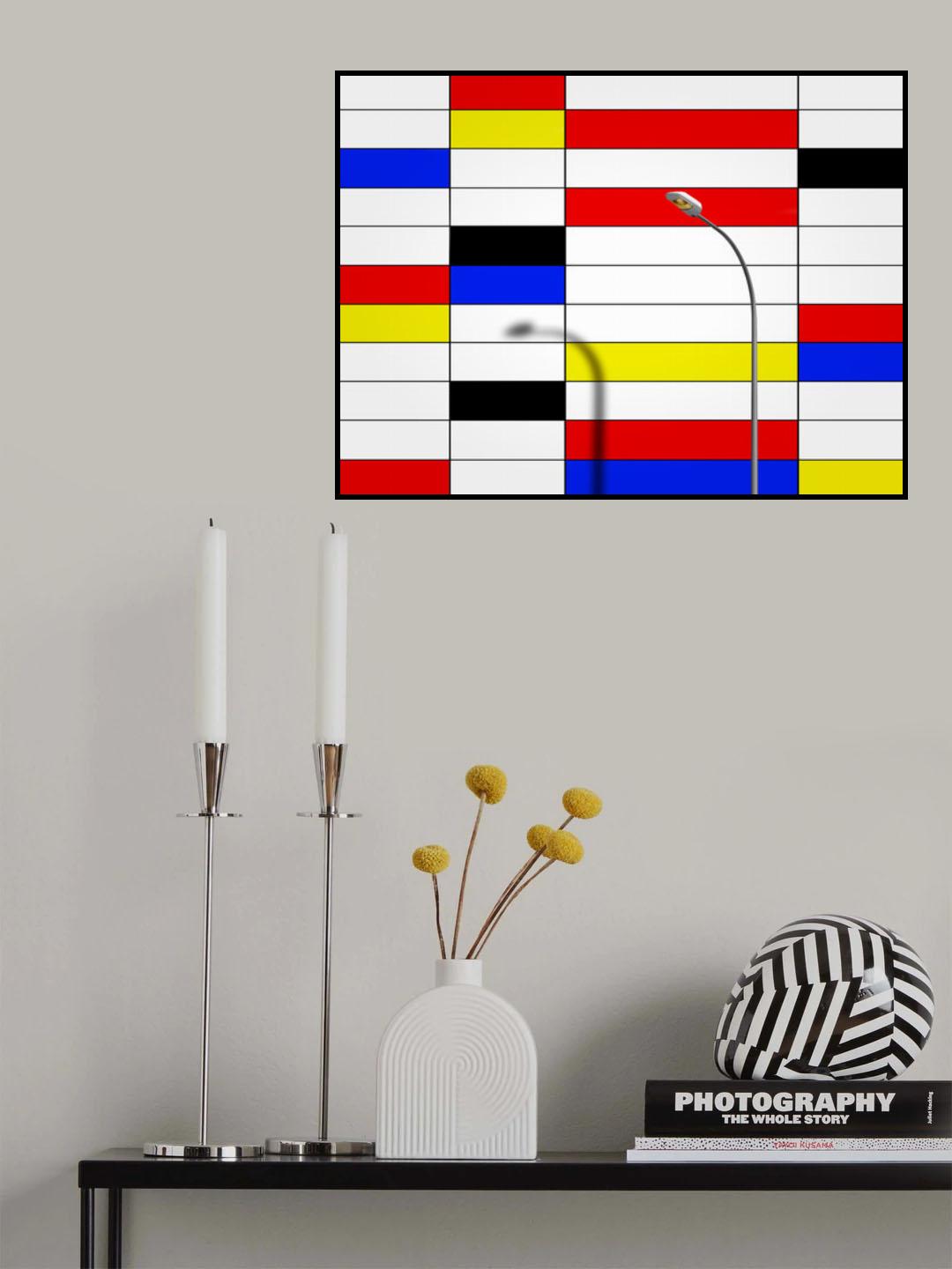 Color Wall Poster och Canvastavla