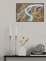 Painting by Glacial Poster och Canvastavla