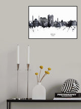 Abuja Nigeria Skyline Poster och Canvastavla