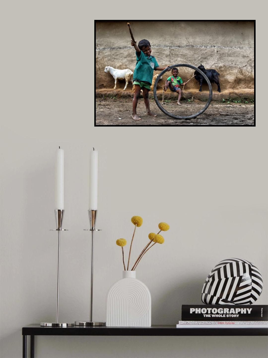 Joy of Childhood Poster och Canvastavla