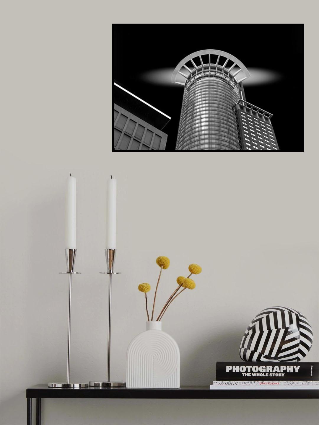 The White Poster och Canvastavla