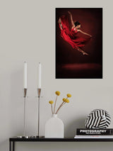 Neda - red dance Poster och Canvastavla