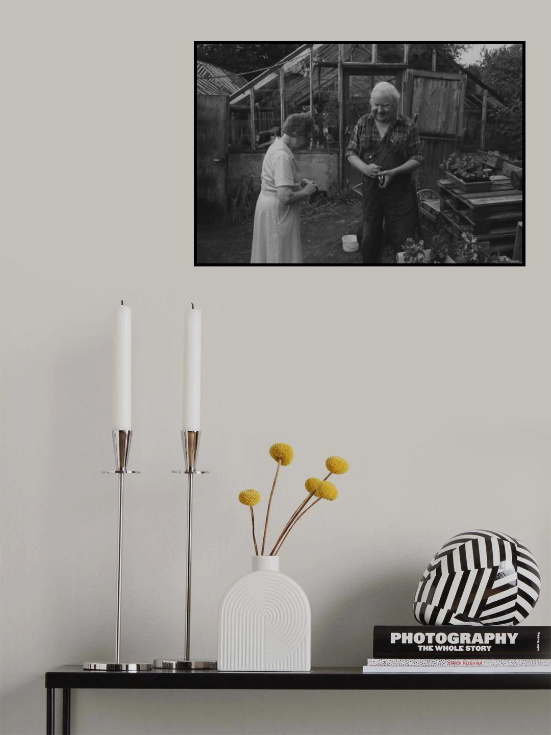 The old gardener Poster och Canvastavla