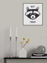 Not Today Poster och Canvastavla