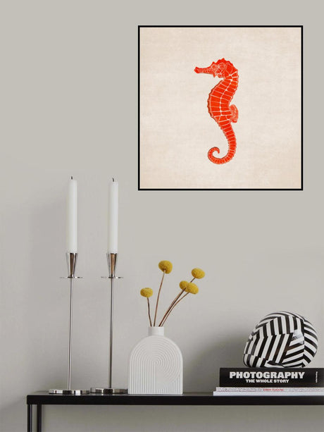 Sea Horse Poster och Canvastavla