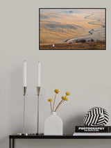 The Curve at Wheatfield Poster och Canvastavla