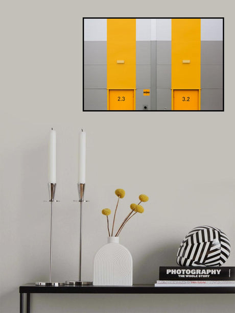 Yellow..........Mirror..? Poster och Canvastavla