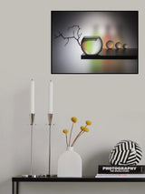 From the series "Experiments with glass" Poster och Canvastavla