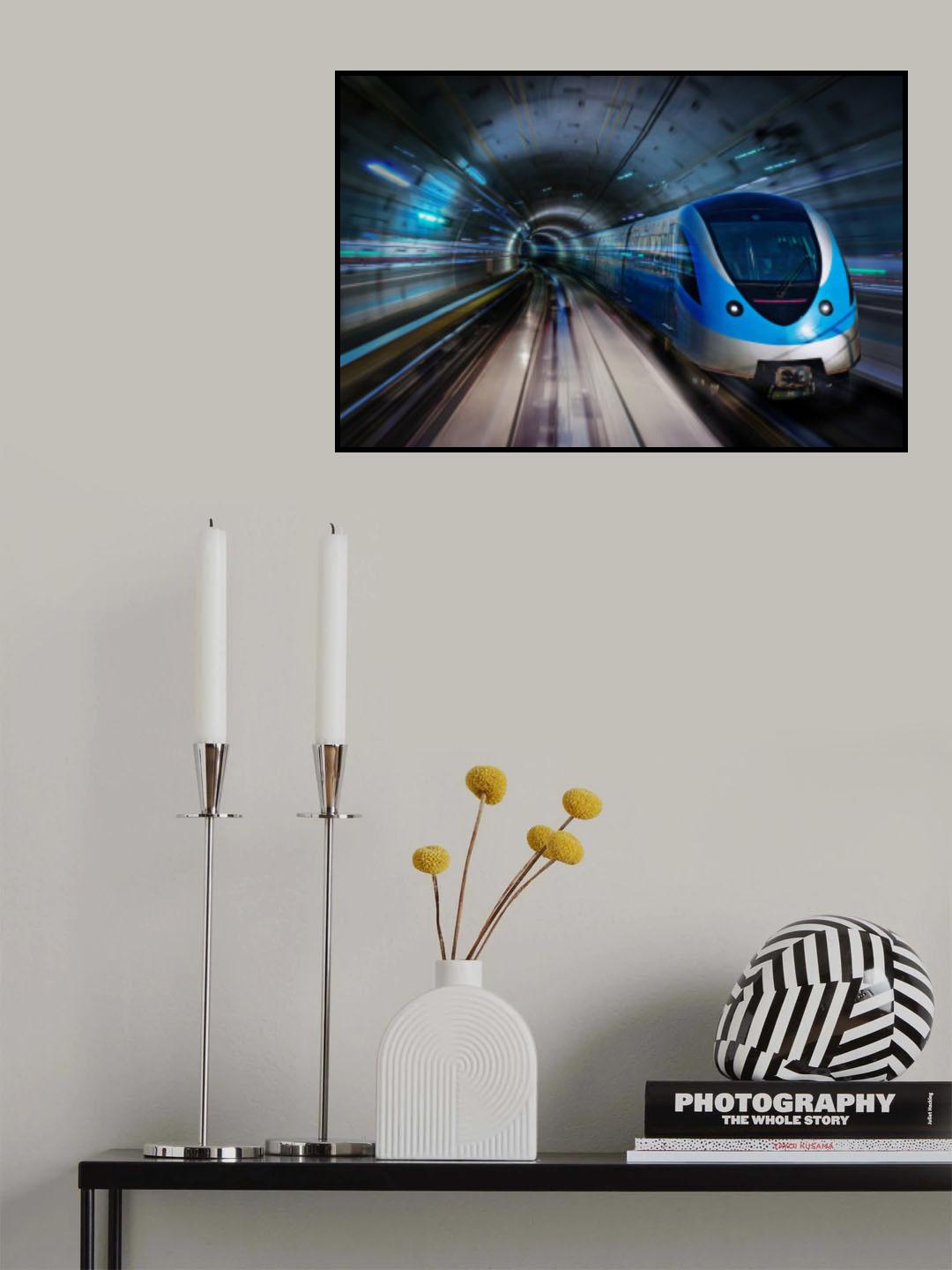 SpeedTrain Poster och Canvastavla