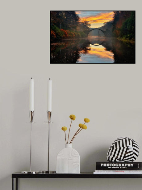 Autumn garden... Poster och Canvastavla