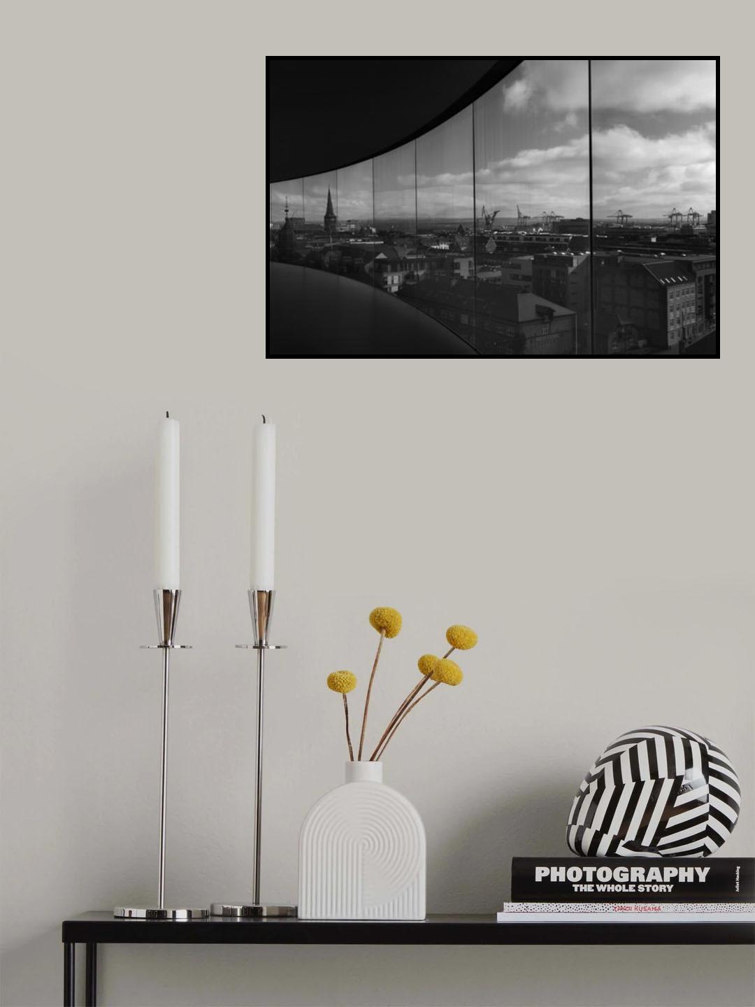 City.."Metropolis".. Poster och Canvastavla