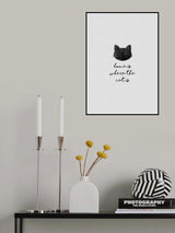 Home Is Where the Cat Is Poster och Canvastavla