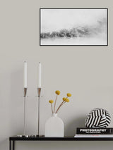 Migration ( wildebeests crossing river) Poster och Canvastavla