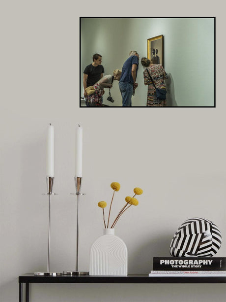 The art of enjoying art Poster och Canvastavla
