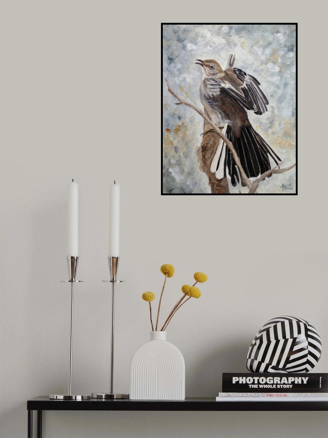 Mockingbird Grandeur Poster och Canvastavla
