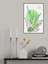 Color Abstract Agave #3 Poster och Canvastavla