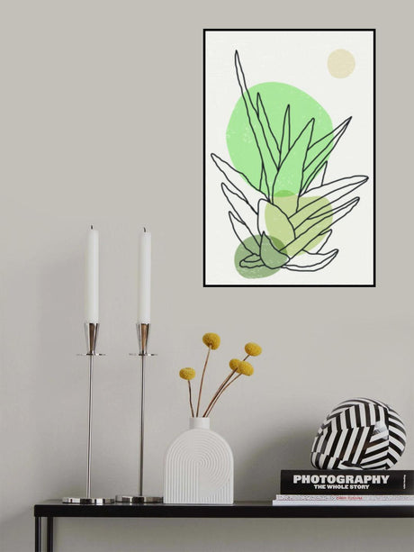 Color Abstract Agave #3 Poster och Canvastavla